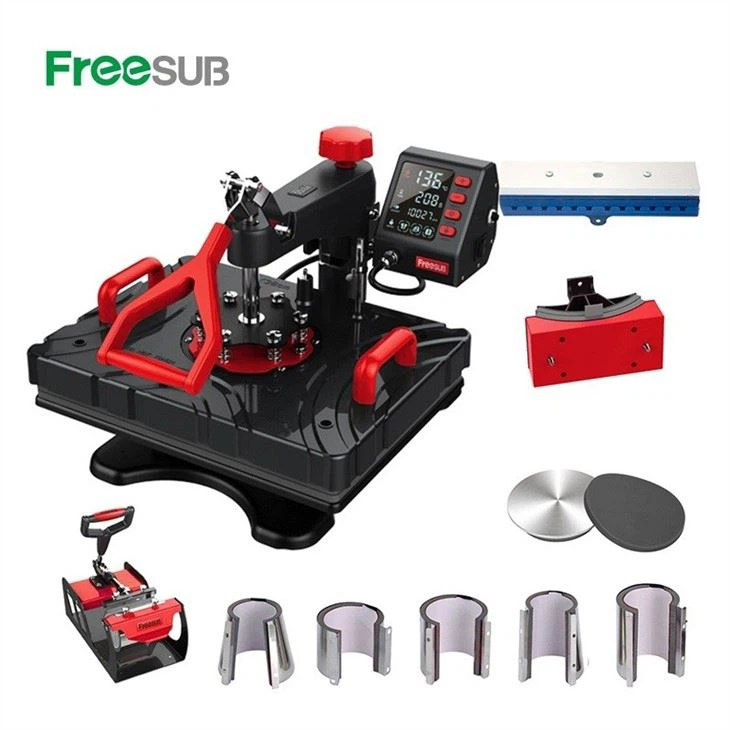 5 In1 Multifunction Heat Press Machine