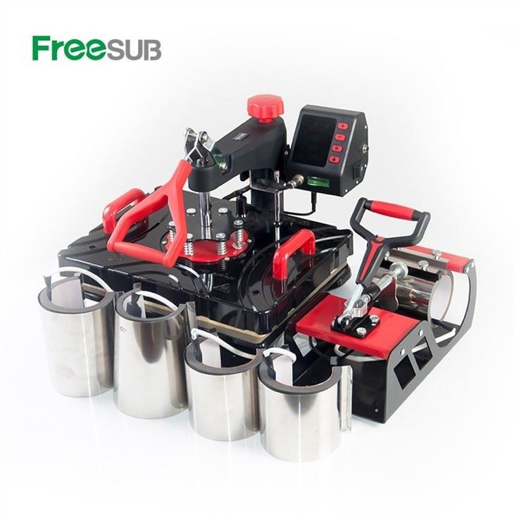 8 in 1 Heat Press Machine With Swing Away