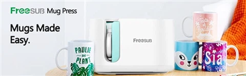 Machine de presse à chaud automatique pour tasses Freesub